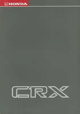 Honda CRX Prospekt 1988