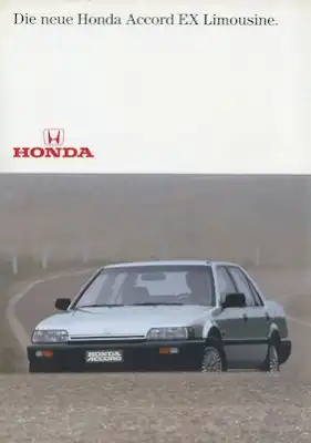 Honda Accord EX Limousine Prospekt ca. 1990