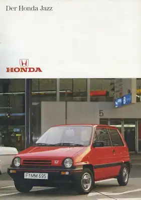 Honda Jazz Prospekt ca. 1990