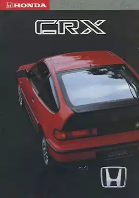 Honda CRX Prospekt 1980er Jahre