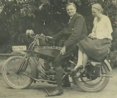 Foto Wanderer 1920er Jahre