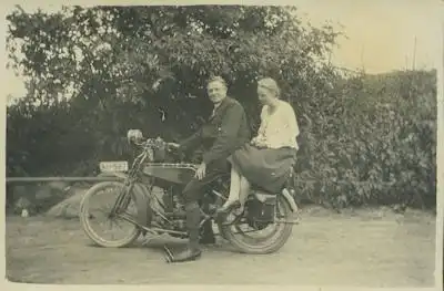 Foto Wanderer 1920er Jahre