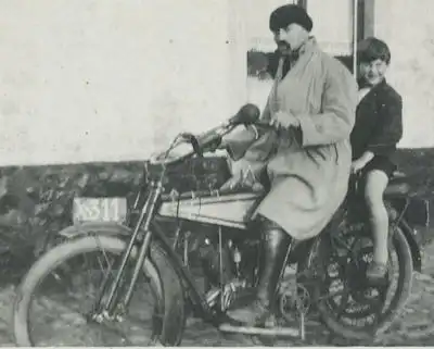 Foto Wanderer 1920er Jahre