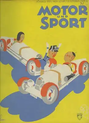 Motor & Sport 1929 Heft 38