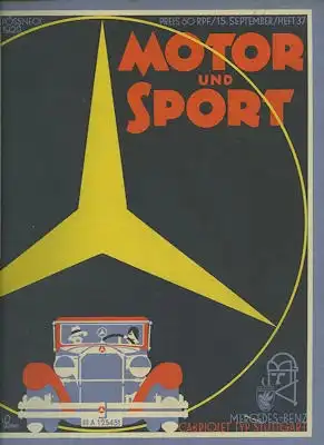 Motor & Sport 1929 Heft 37
