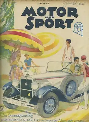 Motor & Sport 1929 Heft 31