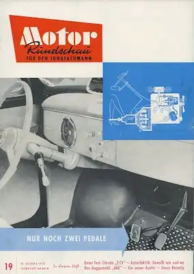 Motor Rundschau 1958 Heft 19