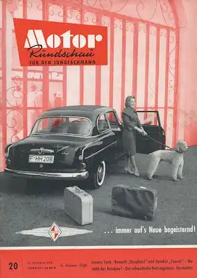Motor Rundschau 1958 Heft 20