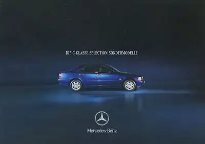 Mercedes-Benz C-Klasse Selection Sondermodelle Prospekt 5.1999