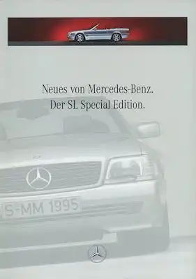 Mercedes-Benz SL Special Edition Prospekt 3.1995