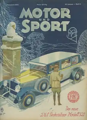 Motor & Sport 1929 Heft 4
