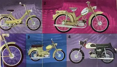 Dkw Mopeds und Mokicks Prospekt 1971