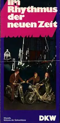 Dkw Mopeds und Mokicks Prospekt 1971