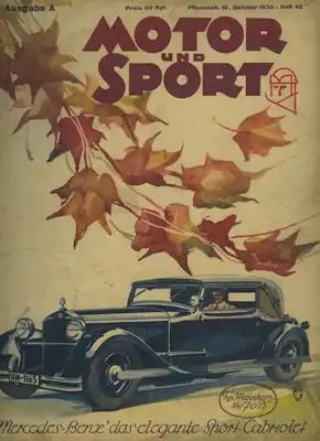 Motor & Sport 1930 Heft 42