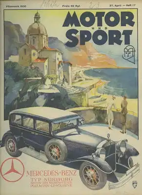 Motor & Sport 1930 Heft 17