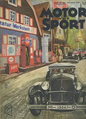 Motor & Sport 1930 Heft 23