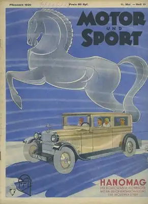 Motor & Sport 1930 Heft 19