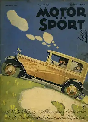 Motor & Sport 1930 Heft 9