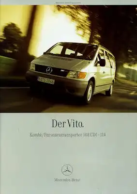 Mercedes-Benz Vito Prospekt 1.2000
