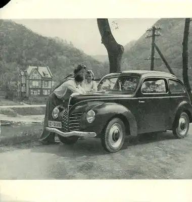 Ford Taunus Prospekt 1939