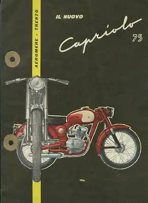 Aeromere Capriolo 75 Normale Prospekt ca. 1958