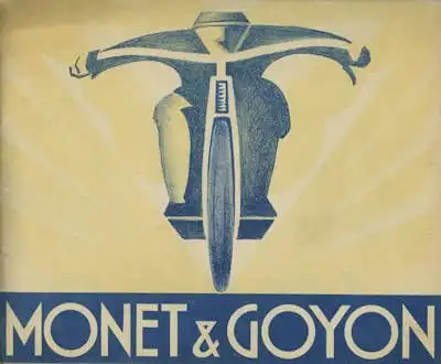 Monet & Goyon Programm 1931