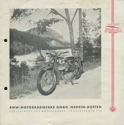 Phönix 250 ccm Type 26 Prospekt 1951/52