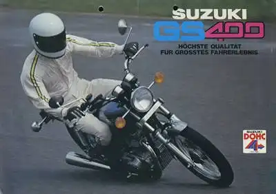 Suzuki GS 400 Prospekt 1977