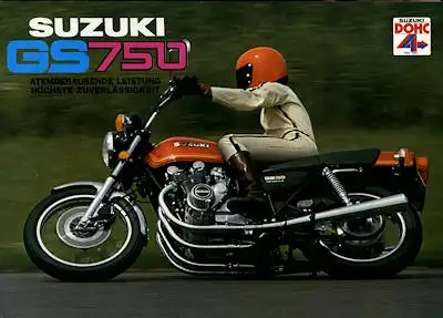 Suzuki GS 750 Prospekt 1977