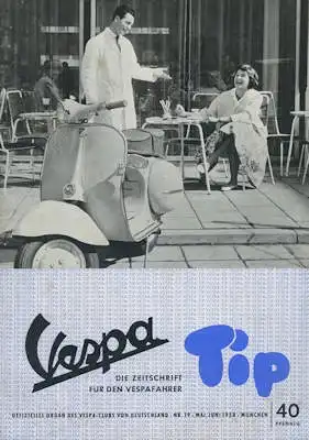 Vespa Tip Nr. 19 Mai / Juni 1958