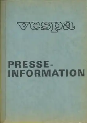 Vespa Presse-Mappe 1978