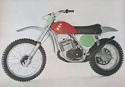 SWM 250 Cross 7 Gang Prospekt 1970er Jahre