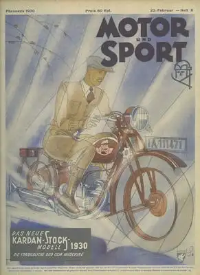 Motor & Sport 1930 Heft 8