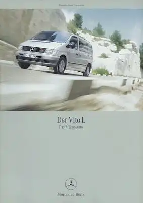 Mercedes-Benz Vito L Prospekt 8.2001