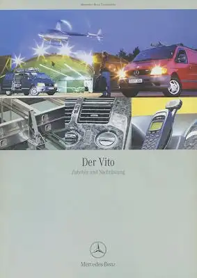 Mercedes-Benz Vito Zubehör Prospekt 9.2000