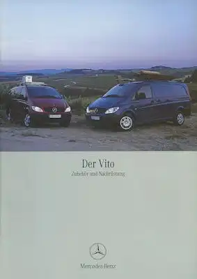Mercedes-Benz Vito Zubehör Prospekt 8.2003