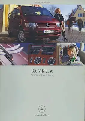 Mercedes-Benz V-Klasse Zubehör Prospekt 9.2000