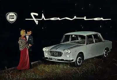 Lancia Flavia Prospekt 1960er Jahre f