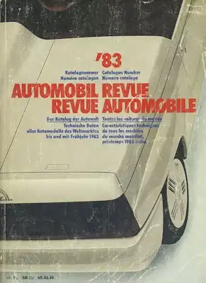 Automobil Revue 1983