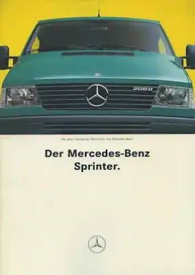 Mercedes-Benz Sprinter Prospekt 1.1995