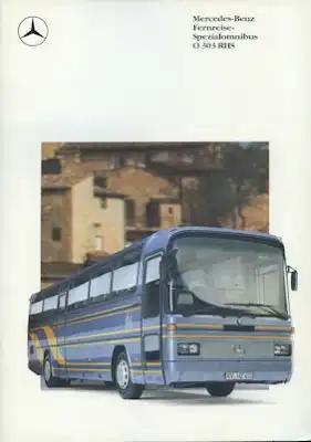 Mercedes-Benz O 303 RHS Omnibus Prospekt 9.1988