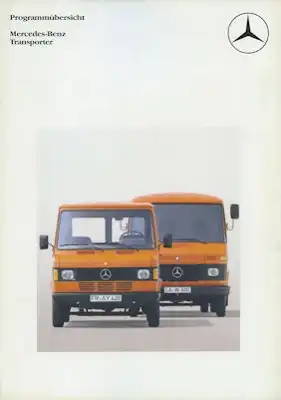 Mercedes-Benz Transporter Programm 1.1984