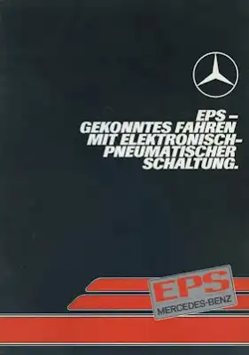 Mercedes-Benz EPS für Lkw Prospekt 4.1987