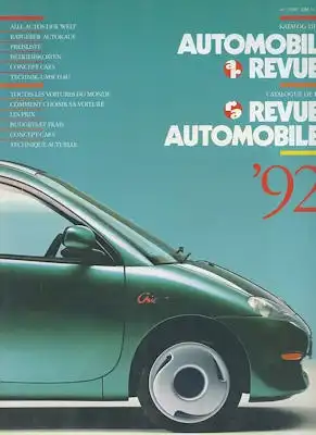 Automobil Revue 1992