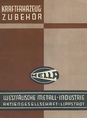 Hella Katalog 1936