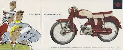 Horex Moped Rebell S Prospekt ca. 1957