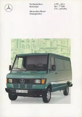 Mercedes-Benz Transporter Prospekt 5.1990