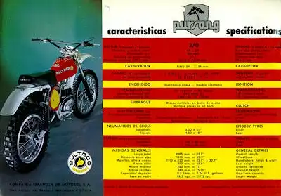 Bultaco Pursang Prospekt 1976