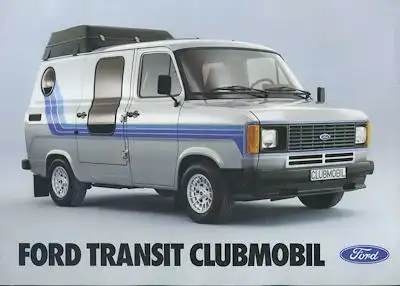 Ford Transit Clubmobil Prospekt 11.1980