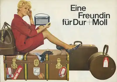 Philips Radio Reiseempfänger Programm 1963